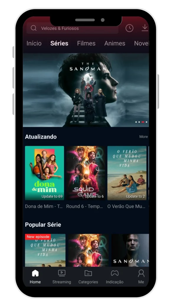 home page 17 Filme salvo off-line e pronto para ser reproduzido sem internet.